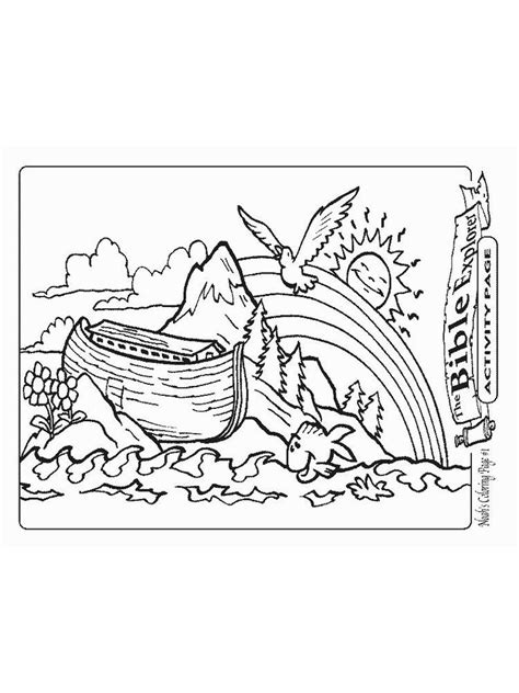 Noah obeyed god's word to build the large ark and went about choosing animals to. Noahs Ark Coloring Pages For Preschoolers