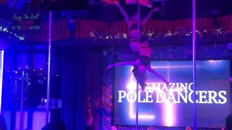 Return To Club Xs Amazing Experience Pole Dancing Fire Show Lap