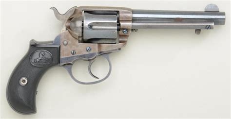 Colt Model 1877 Da Revolver 38 Cal 4 12 Barrel Blue And Case