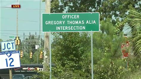 Watch Intersection Named After Fallen Officer Greg Alia Abc Columbia