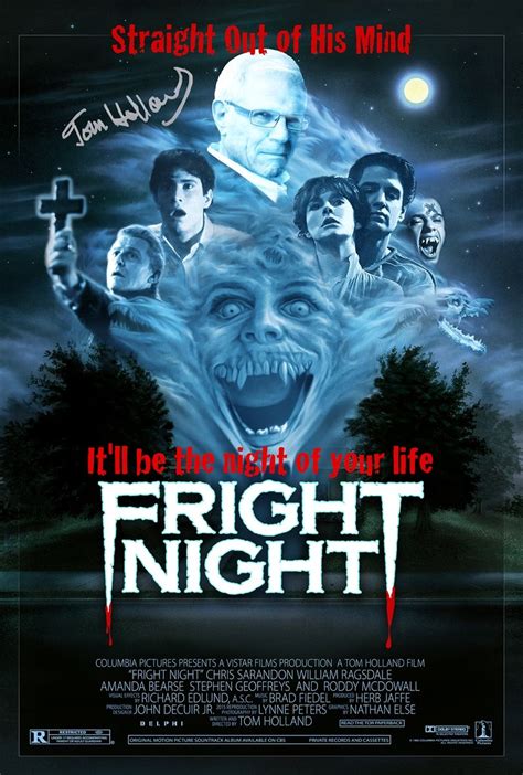 Fright Night 1985 Classic Horror Movie Poster