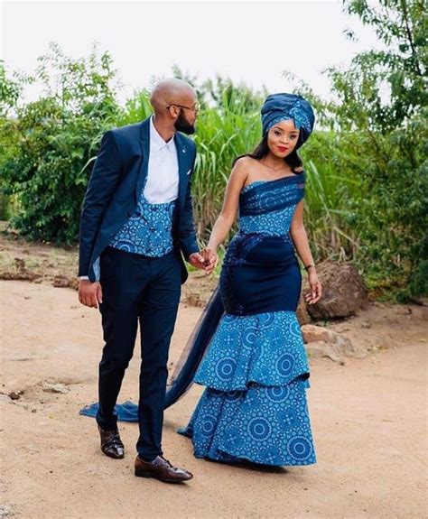 Shweshwe Attire Plus Size For Couples Sunika Magazine
