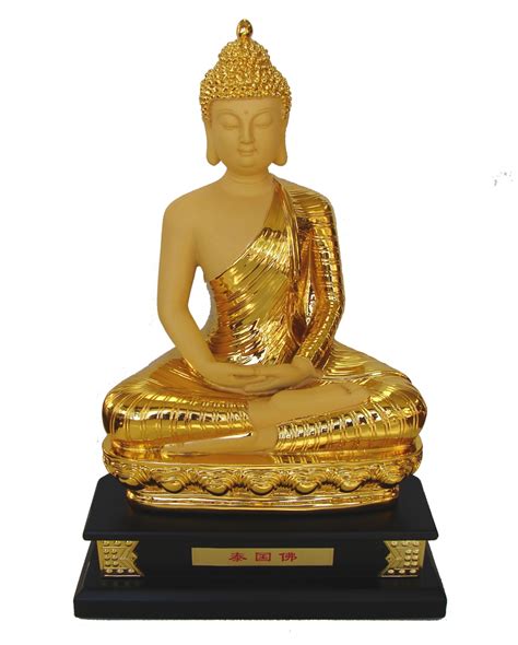 Big Gold Sitting Thai Buddha Statue