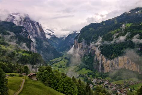 4k 5k Lauterbrunnen Switzerland Mountains Alps Hd Wallpaper