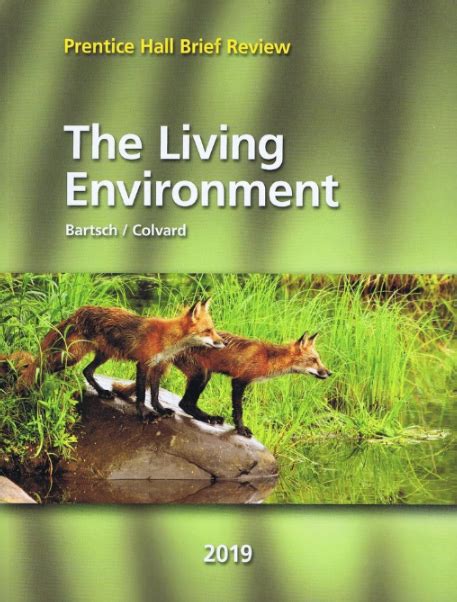 Prentice Hall Brief Review The Living Environment 2020 Pg 45 Slader