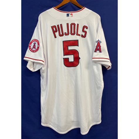 Albert Pujols Game Used 2014 Jersey Los Angeles Angels Auctions