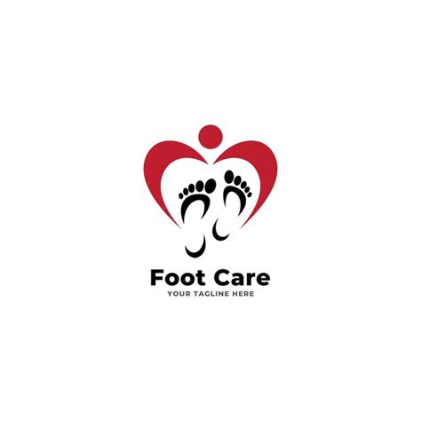 Premium Vector Foot Care Logo Design Template With Modern Creative