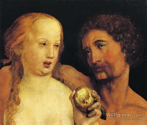 Hans Holbein The Younger Adam And Eve Oil Painting Reproductions For
