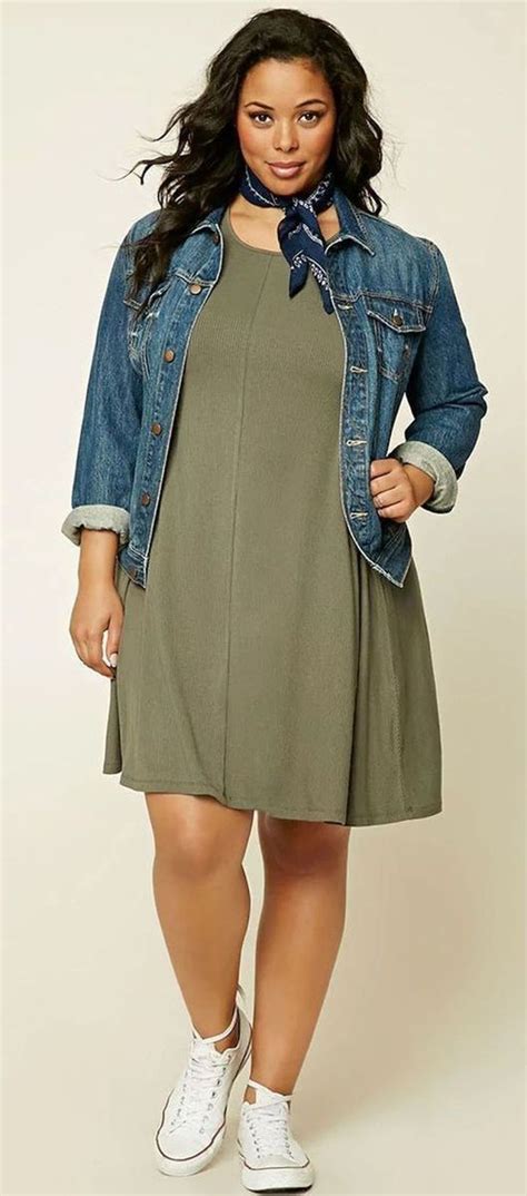 Fashionable Spring Outfits For Plus Size Women With Images