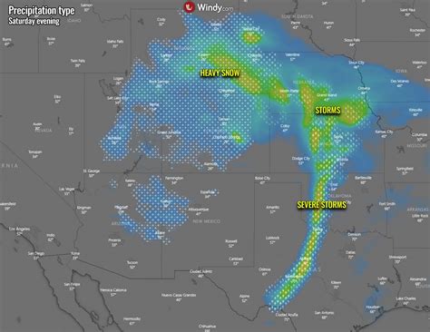 A Major Snowstorm With 3 6 Feet Of Snow Will Hit The High Plains