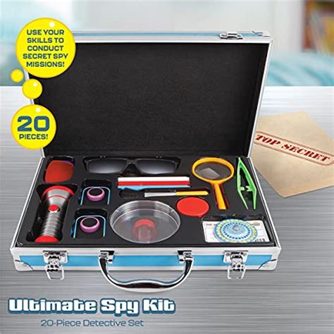 Ryans World Toy Ultimate Spy Kit Briefcase With Flashlight Spy