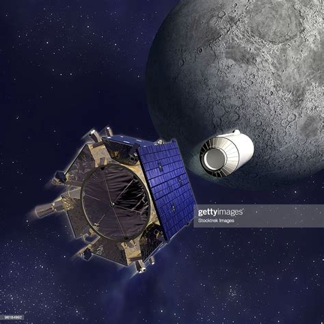 Artists Illustration Of The Lunar Crater Observation And Sensing