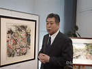 藤井克之畫展「描繪台灣」 想念癌逝女綿延台日情 | 文化 | 中央社 CNA