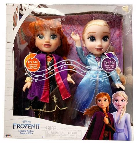 Disney Frozen Elsa And Anna Singing Sisters Interactive Doll For Sale Online Ebay Disney