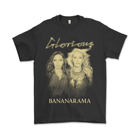 Official Bananarama Store Bananarama Glorious Photo Black