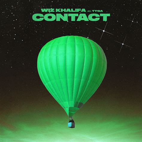 Carátula Frontal De Wiz Khalifa Contact Featuring Tyga Cd Single
