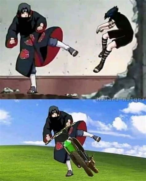 itachi motoquero Anime engraçado Fotos de anime engraçada Naruto