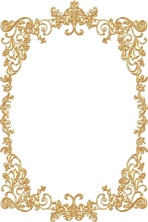 Gold Frame Png All