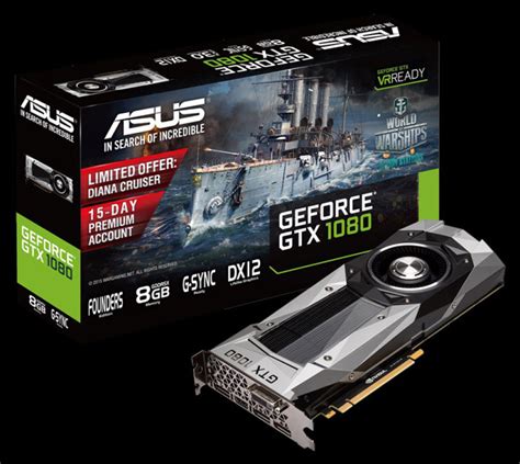 Asus Presents Geforce Gtx 1080 Fe Graphics Card