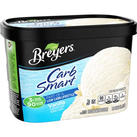 Breyers Ice Cream Carb Smart Vanilla Ice Cream Foodtown