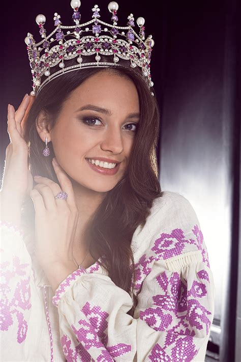 Ukrainian Beauty Polina Tkach Miss Ukraine For Foberini