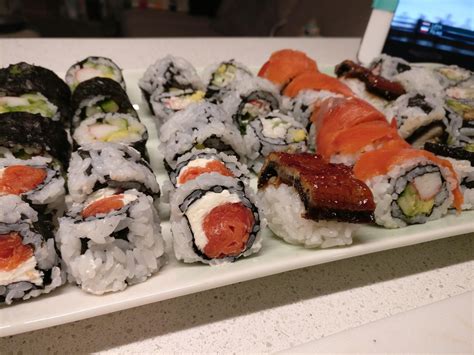 Homemade Sushi Rolls Rfood