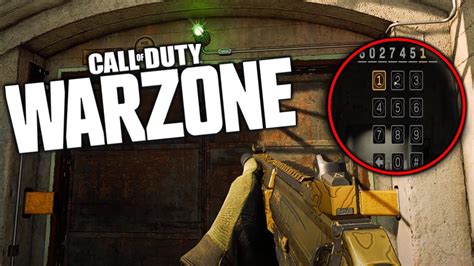Call Of Duty Warzone Tips All Secret Keypad Codes Locations
