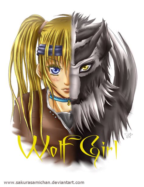 Wolf Girl By Sakurasamichan On Deviantart