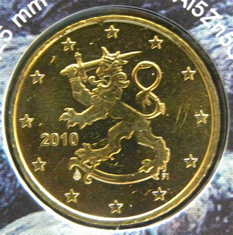Finland 50 Cent Coin 2010 Euro Coinstv The Online Eurocoins Catalogue