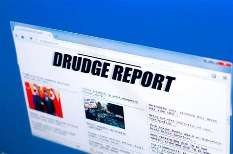Drudge Reports Net Worth Remains A Mystery Amid Sale Rumors