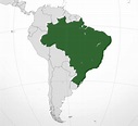 ﻿Mapa de Brasil﻿, donde está, queda, país, encuentra, localización ...