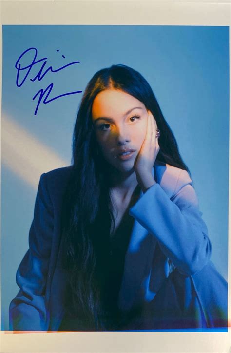 Autograph Signed Olivia Rodrigo Photo