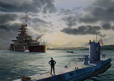 Maritimequest Bismarck The Art Of Bismarck