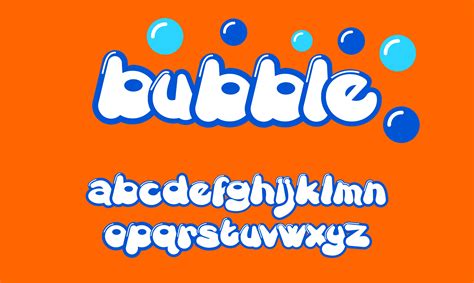 Bubble Font Symbols