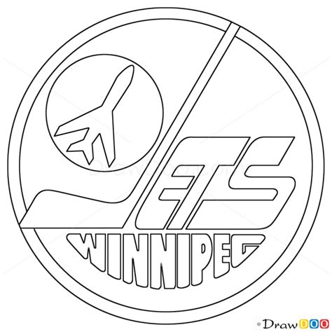 Winnipeg Jets Logo Coloring Pages