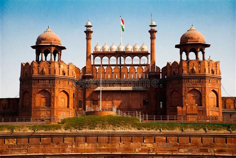 Red Fort In Delhi India Stock Photo Image Of Historic 71707712