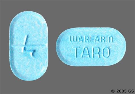 Taro Warfarin 1mg Warfarin 1mg Drug Information