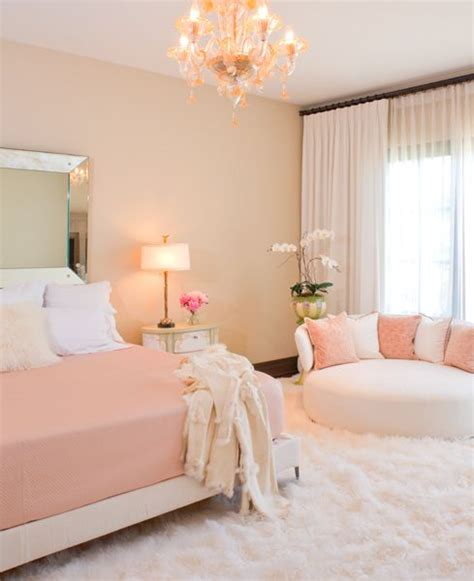 Tuscan Oasis Blush Pink Cream And White Luxury Bedroom