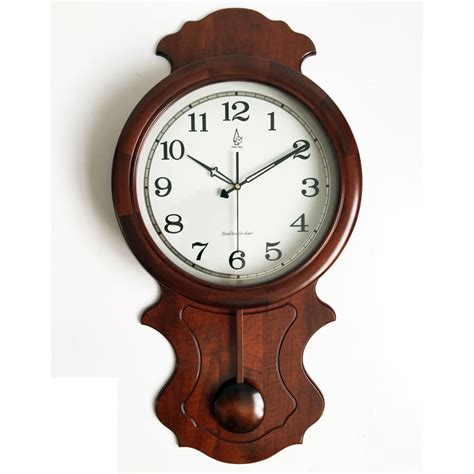 High Grade Large Wooden Wall Clock Pendulum Clock Large Living Room