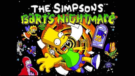 The Simpsons Barts Nightmare Super Nintendo Snes Youtube
