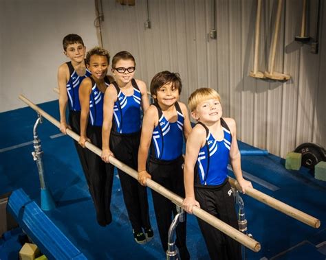 Boys Competitive Team Indiana Gymnastics Center Greenwood Indiana