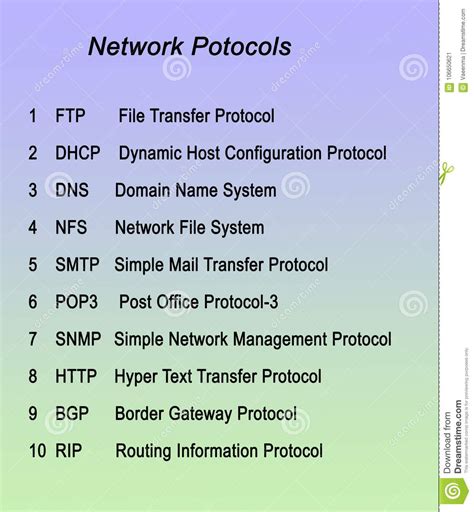 What Are The Network Protocols Jadejasela