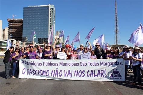 Marcha Das Margaridas 100 Mil Mulheres Param Brasília Em Luta Por Direitos Fetamce