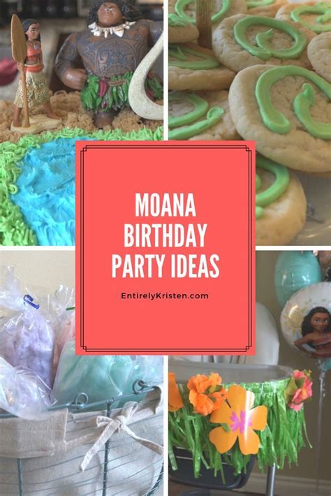 are you throwing a birthday party need help coming up with some ideas for a moana themed