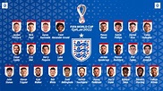 Os convocados da Inglaterra para a Copa do Mundo