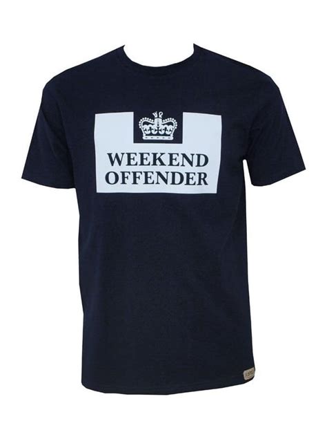Weekend Offender Weekend Offender Prison Tshirt Navy Weekend