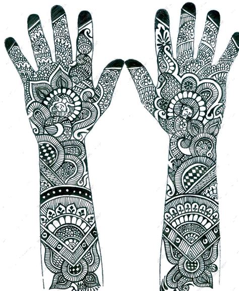 18 Fashion Henna Mehndi Design Patterns