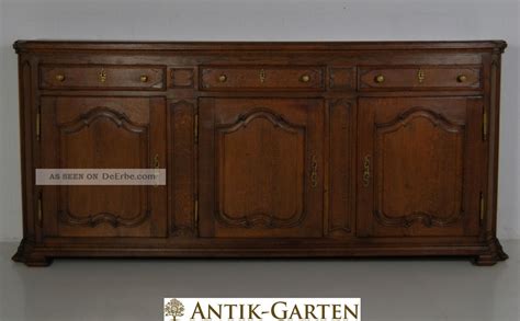 Antik Anrichte 2 20 Meter Kommode Eiche Massiv Sideboard Breit Barock