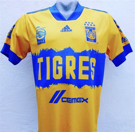 Tigres de la U A N L Home Camiseta de Fútbol 2020 2021 Sponsored by