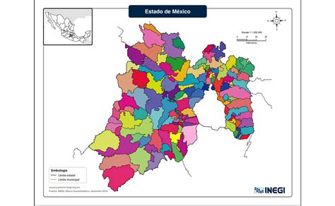 Mapa De Los Municipios Del Estado De México Nts Edomex